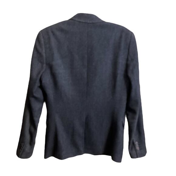 MESSAGERIE Italy Men Blazer US 38 EU 50Grey Herringbone Lana Wool-Read - Picture 7 of 16